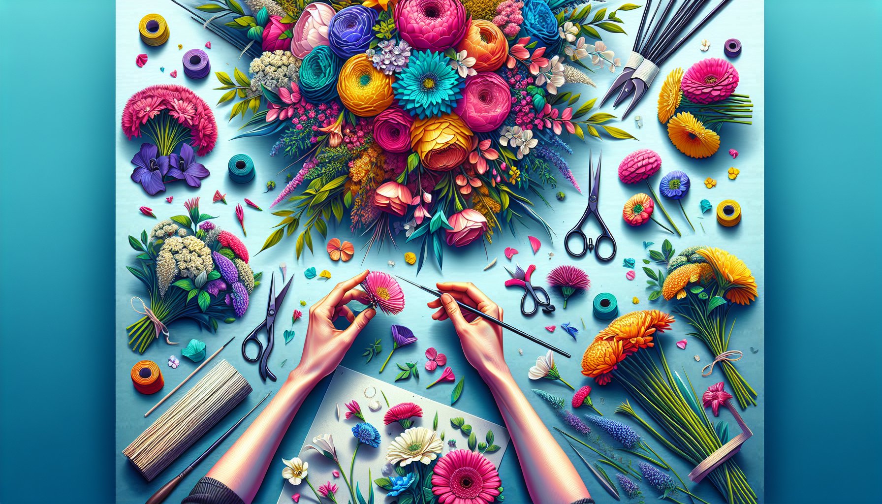 DIY-композиции: как сделать эффектный букет своими руками и когда лучше заказать доставку цветов в Чите